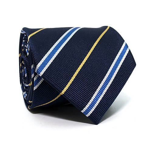 Синий галстук в полоски Emilio Corali GIN-2480