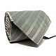 Галстук мужской серый в полоску Emilio Corali GIN-2496