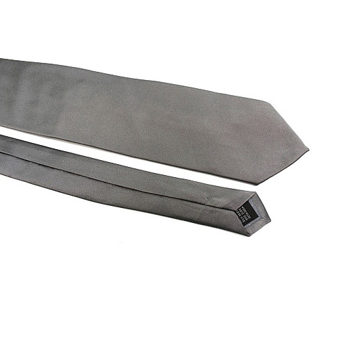 Краватка Emilio Corali чоловіча сіра GIN-2512