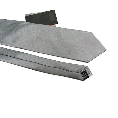 Галстук мужской серый светлый Emilio Corali GIN-2513