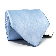 Галстук мужской голубой однотонный Emilio Corali GIN-2514