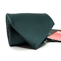 Краватка Emilio Corali темно-бірюзова широка GIN-2522