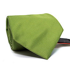 Краватка Emilio Corali чоловіча зелена в смужку GIN-2535
