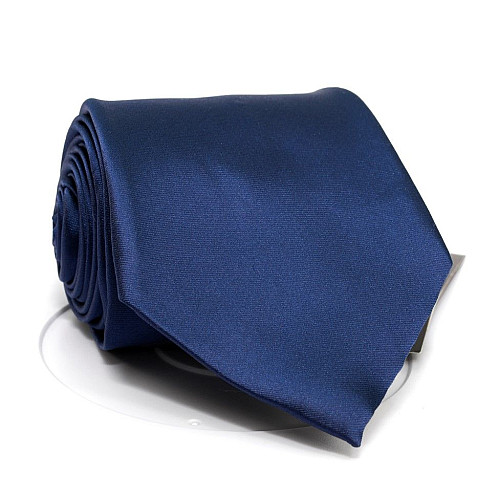 Галстук мужской сиинй насыщенный Emilio Corali GIN-2540