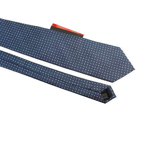 Галстук мужской бледно-синий в точки Emilio Corali GIN-2554