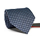 Галстук мужской бледно-синий в точки Emilio Corali GIN-2554