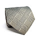Краватка Emilio Corali чоловіча світло-сіра в клітку GIN-2558