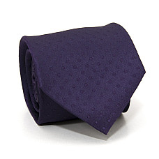 Галстук Emilio Corali фиолетовый в горох GIN-2593