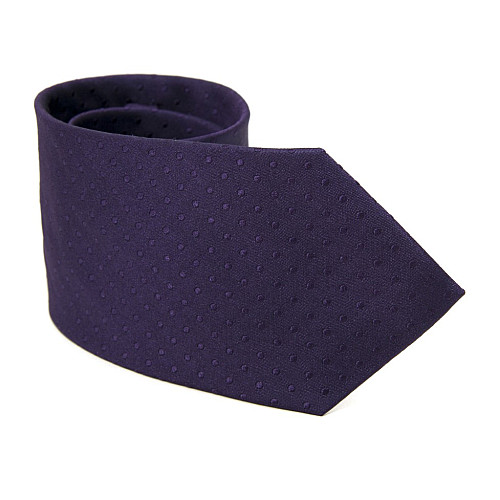 Галстук Emilio Corali фиолетовый в горох GIN-2593