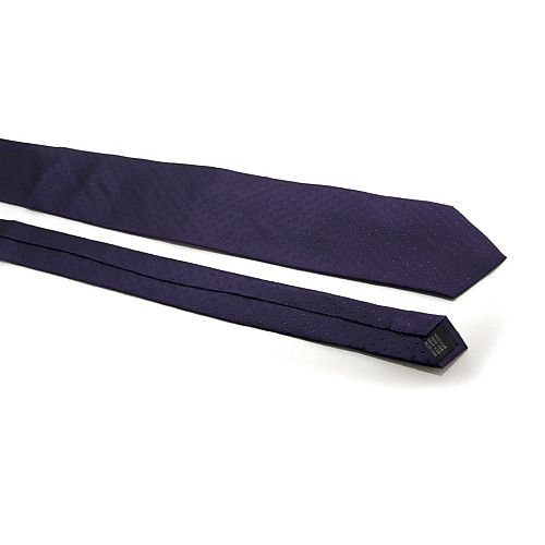 Галстук Emilio Corali фиолетовый в горох GIN-2593