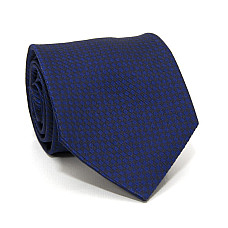 Галстук Emilio Corali синий в ромбики GIN-2596