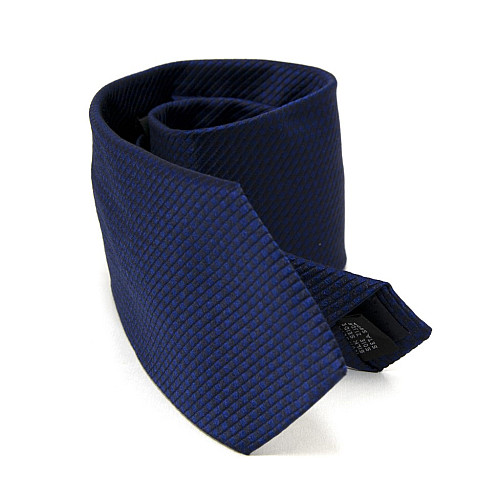 Галстук Emilio Corali синий в ромбики GIN-2596