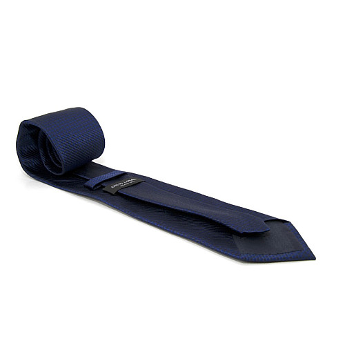 Галстук Emilio Corali синий в ромбики GIN-2596