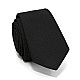 Узкий галстук Aggressive & Black черный в полоску GIN-2600