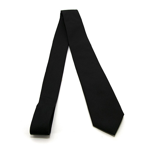 Узкий галстук Sakis Rouvas черный матовый GIN-2601