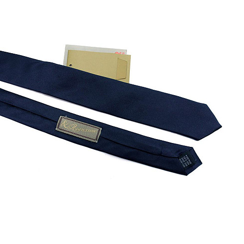 Галстук Узкий Темно-Синий GIN-2305