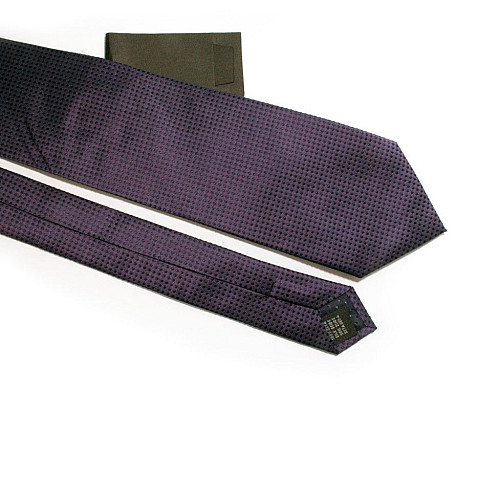 Галстук Emilio Corali фиолетовый в синии точки GIN-2314