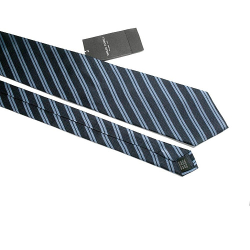 Галстук Синий с полосками Emilio Corali GIN-2316