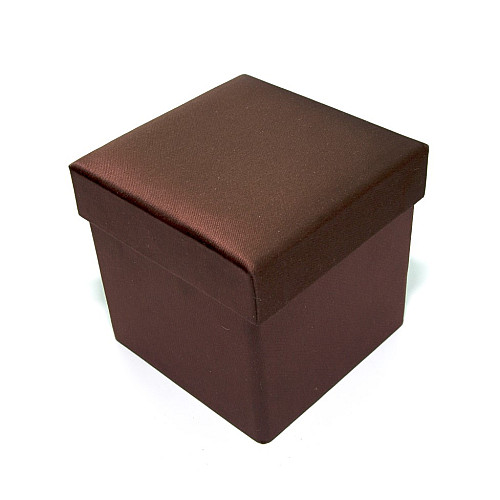 Коричневий набір 3 в 1, краватка, хустинка, запонки Emilio Corali MGO-6318