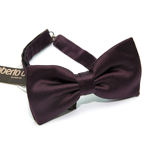 Баклажановий краватка-метелик Roberto Cavalli ZNM-1902