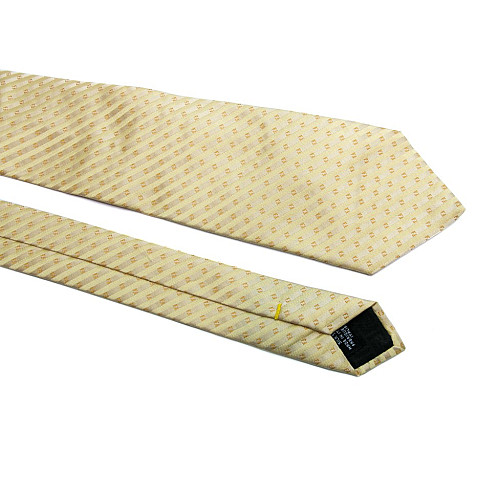 Оливковый мужской галстук Fendi в полоску ZN-1803