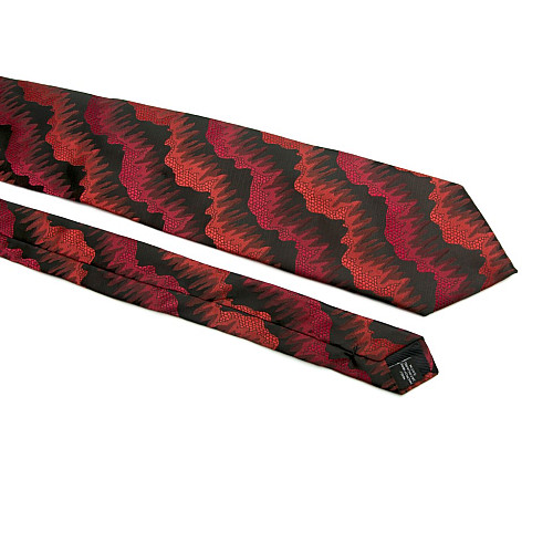 Краватка ZAGI червоний під змію ZN-1819