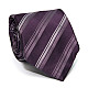 Галстук Escape фиолетовый в полоску  ZN-1822