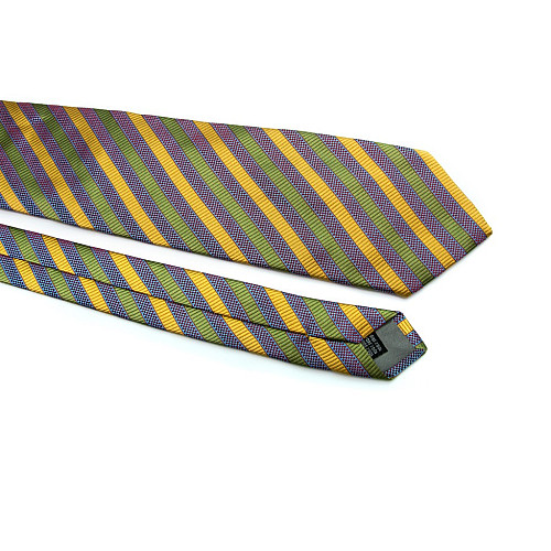 Галстук Rosso Fiorwntino разноцветный в полоску ZN-1848