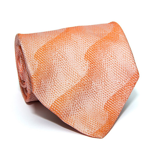 Персиковый галстук Luca Martino ZN-1878