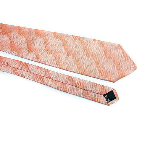 Персиковый галстук Luca Martino ZN-1878