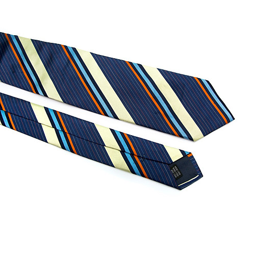 Галстук Rosso Fiorwntino разноцветный в полоски ZN-1881