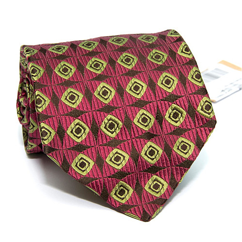 Галстук Romeo Gigli светло-баклажановый  ZN-1889