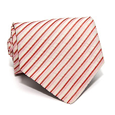 Галстук Durban розовый с полосками ZN-1895