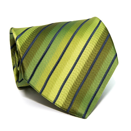 Сіра краватка ZAGI в смужку ZN-1899