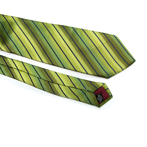 Сіра краватка ZAGI в смужку ZN-1899