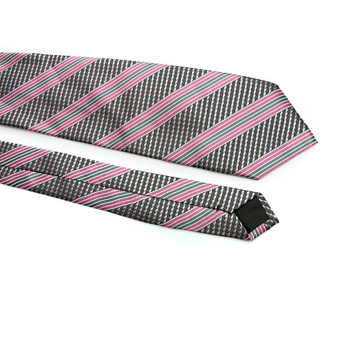 Краватка Rafello сіро-рожева ZN-1902