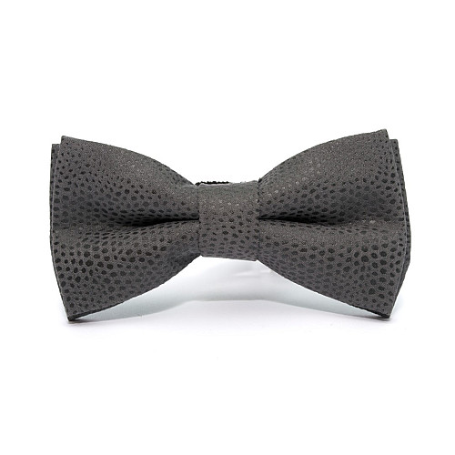 Галстук-бабочка Gofin серая снейк AB-7203