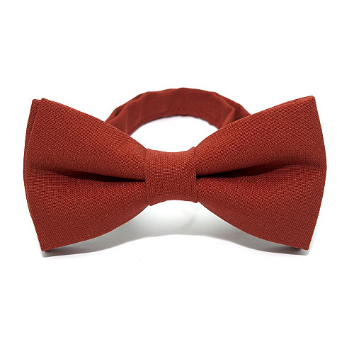 Краватка метелик Gofin теракотовий матовий двошаровий AB-7206