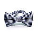 Галстук бабочка Gofin синяя в клетку AB-7208