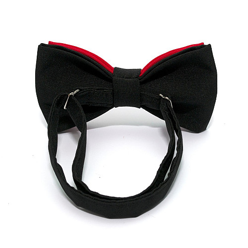 Галстук бабочка Gofin двухслойная красная AB-7210