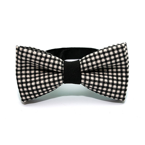 Бабочка двухслойная черно-белая клетку AB-7217