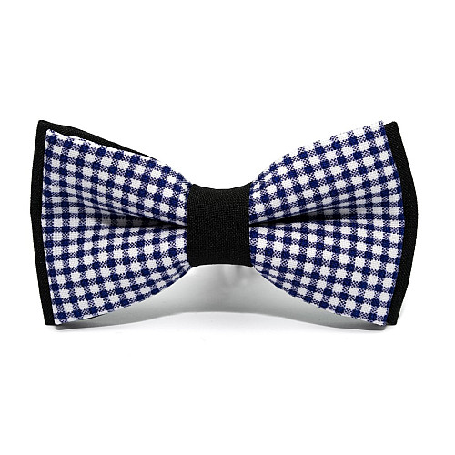 Краватка-метелик Gofin двошаровий синій AB-7220