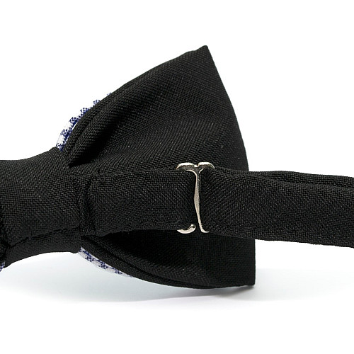 Краватка-метелик Gofin двошаровий синій AB-7220