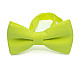 Краватка-метелик Gofin лайм матовий AB-7226