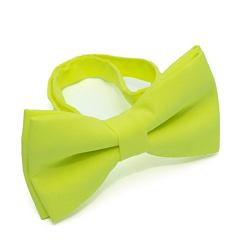 Краватка-метелик Gofin лайм матовий AB-7226