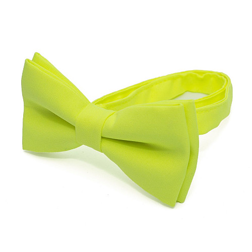 Краватка-метелик Gofin лайм матовий AB-7226