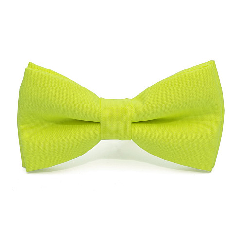 Краватка-метелик Gofin лайм матовий AB-7226