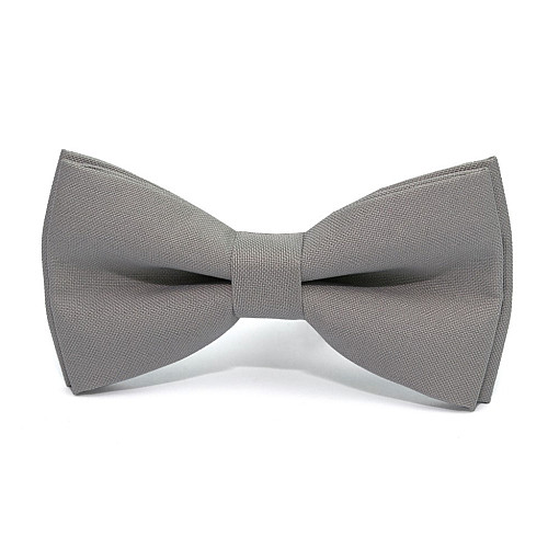 Краватка-метелик Gofin світло-сірий матовий AB-7229