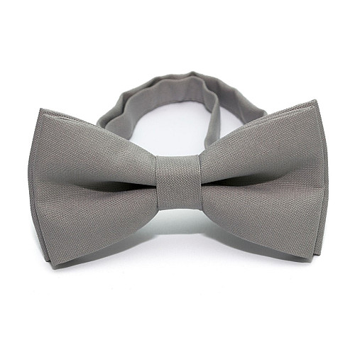 Краватка-метелик Gofin світло-сірий матовий AB-7229