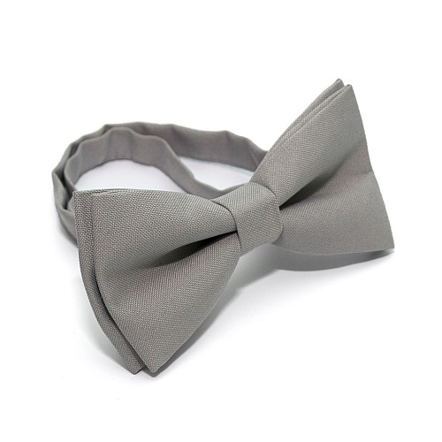 Краватка-метелик Gofin світло-сірий матовий AB-7229